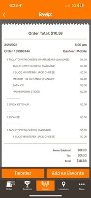 Menu photo 2 Whataburger Buford, GA