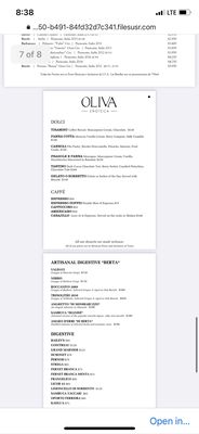 Menu photo 8 Oliva Enoteca Mérida, YUC Menu photo 8 Oliva Enoteca Mérida, YUC