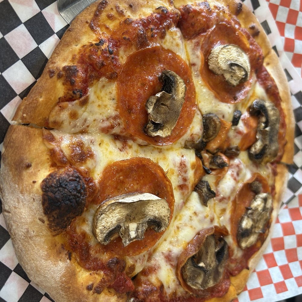The Upland Pizza Company - 7/18/26 Personal 10" Small Pizza, with pepperoni & mushrooms - Pizza Near Me - Upland, California The Upland Pizza Company - 7/18/26 Personal 10" Small Pizza, with pepperoni & mushrooms - Pizza Near Me - Upland, California