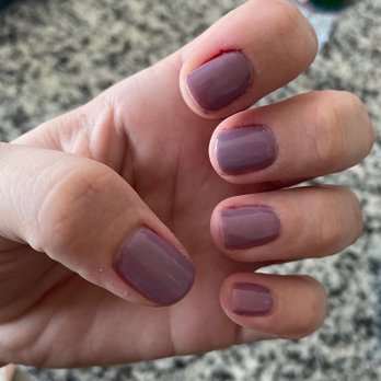 Harmony Nails - Bleeding and polish all over skin - Nail Salons Near Me - North Las Vegas, Nevada Harmony Nails - Bleeding and polish all over skin - Nail Salons Near Me - North Las Vegas, Nevada