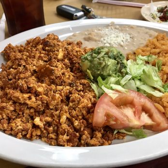 Tacos Gonzalez - Chorizo and Egg Plate: $10.00 - Mexican Near Me - Indio, California Tacos Gonzalez - Chorizo and Egg Plate: $10.00 - Mexican Near Me - Indio, California