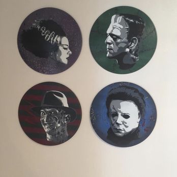 SugarMynt Gallery - Wonderful quartet of horror icons. - Art Galleries Near Me - South Pasadena, California