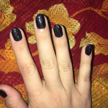 Rockstar Nail & Spa - Cindy nailed it again with little black Halloween claws. Plus she gives the best massages! - Nail Salons Near Me - Long Beach, California Rockstar Nail & Spa - Cindy nailed it again with little black Halloween claws. Plus she gives the best massages! - Nail Salons Near Me - Long Beach, California