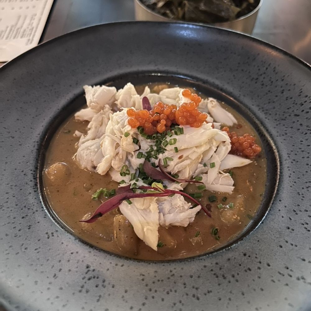 St James - Modern Caribbean - Crab and dumplings - very good but a bit spicy - Caribbean Near Me - Washington, DC, District of Columbia St James - Modern Caribbean - Crab and dumplings - very good but a bit spicy - Caribbean Near Me - Washington, DC, District of Columbia