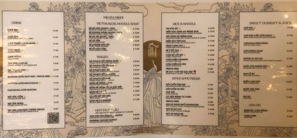Menu photo 6 Petit Saigon Corner Westminster, CA