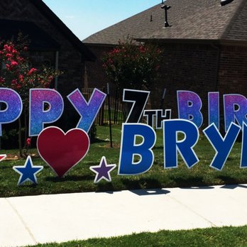 Fun Yard Signs - Party & Event Planning Near Me - Dallas, Texas