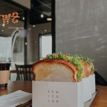 Semicolon Cafe - Ham sandwich - Sandwiches Near Me - Chantilly, Virginia Semicolon Cafe - Ham sandwich - Sandwiches Near Me - Chantilly, Virginia