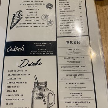 Plain Jane - Menu - Breakfast & Brunch Near Me - San Francisco, California Plain Jane - Menu - Breakfast & Brunch Near Me - San Francisco, California