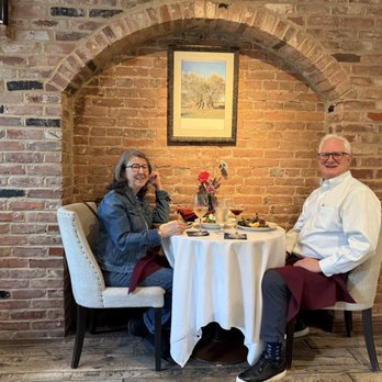 The Black Olive - Kathy and I enjoying this wonderful restaurant - Seafood Near Me - Baltimore, Maryland