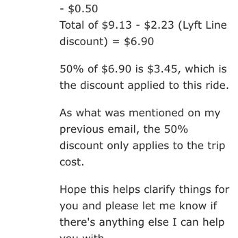 Lyft - the answer they gave me. - Taxis Near Me Lyft - the answer they gave me. - Taxis Near Me