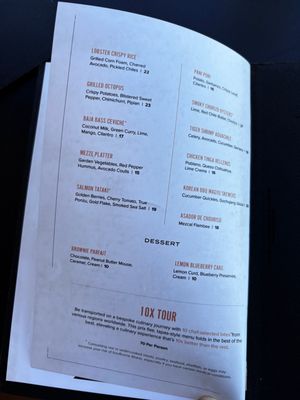 Menu photo 7 Tenfold Rooftop San Antonio, TX