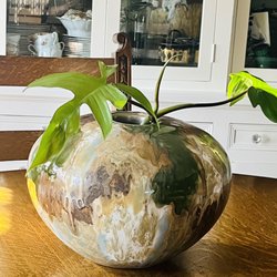 Newlin House - One of a kind, gorgeous vase from Brute Tenacity.  Thank you for opening your beautiful shop in Whittier!
