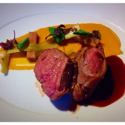 La Laiterie - [LES POÈTES DU GOÛT] Plat :: Tournedos de veau piqué au citron, purée de carottes au cumin et jus de cuisson