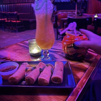 The Tiki Room El Paso - Spring rolls and Navy Grog - Cocktail Bars Near Me - El Paso, Texas The Tiki Room El Paso - Spring rolls and Navy Grog - Cocktail Bars Near Me - El Paso, Texas