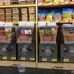 Rouses Market - Bulk food options for zero waste! Peanut and almond butter