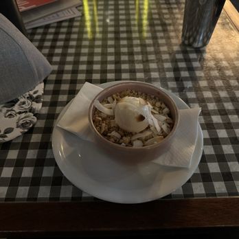 Dishoom - Coconut fruit crumble - Indian Near Me - London, XGL Dishoom - Coconut fruit crumble - Indian Near Me - London, XGL