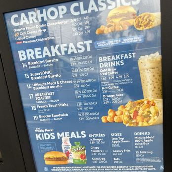Sonic Drive-In - Menu December 2024 - Burgers Near Me - Santa Fe Springs, California Sonic Drive-In - Menu December 2024 - Burgers Near Me - Santa Fe Springs, California