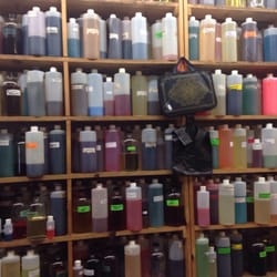 Mecca Perfume & Bookstore - Walls of oils & more.