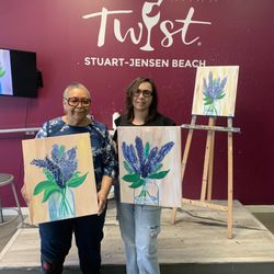 Painting with a Twist - We had a fun time at this welcoming place.
