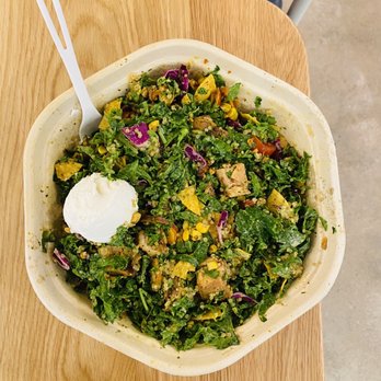 sweetgreen - Healthy Salads, Wraps, and Bowls - Elote bowl with blackened chicken addition - Salad Near Me - Atlanta, Georgia