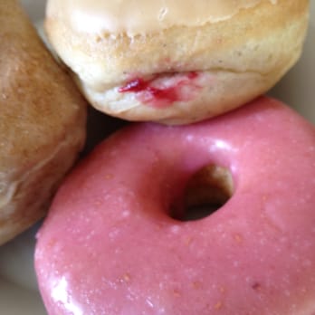 Dun-Well Doughnuts - cinnamon sugar, ras. berry and OMG amazing peanut butter jelly - Donuts Near Me - Brooklyn, New York