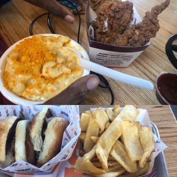 Big Chicken - 3 chicken strips Mac n cheese, box fries 2 sliders - Chicken Shop Near Me - Las Vegas, Nevada
