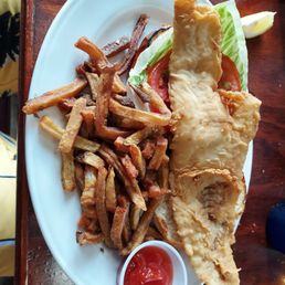 Fried Grouper Sandwich