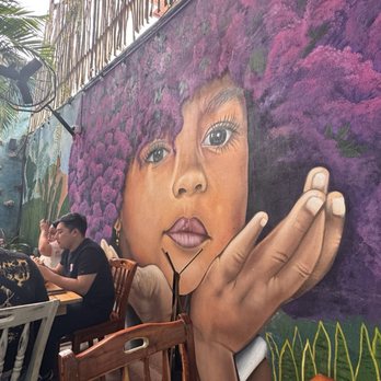 El Huerto del Edén - The murals! - Salad Near Me - Cancún, ROO