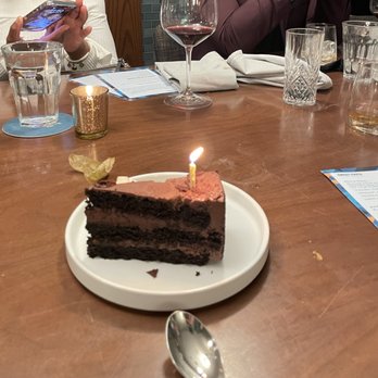 Dovetail Bar & Restaurant - Chocolate cake - New American Near Me - Washington, DC, District of Columbia
