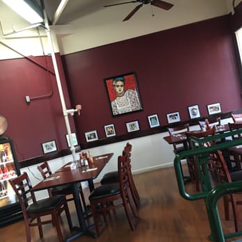 Rey's Little Kitchen - Frida!  Nice artwork while we wait for our meal. - Breakfast & Brunch Near Me - Whittier, California