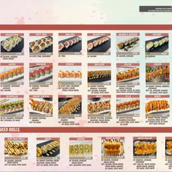 Poke Doke - A sushi roll menu with the same great quality & lower price