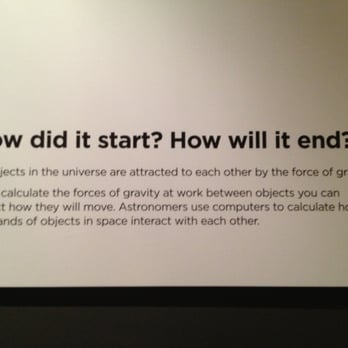 The Weller Astronomy Galleries - Age Old Questions.... - Museums Near Me - London, XGL