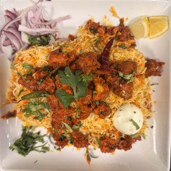 Kinnera Biryani & Grill - Chicken 65 Biryani - Indian Near Me - Suwanee, Georgia Kinnera Biryani & Grill - Chicken 65 Biryani - Indian Near Me - Suwanee, Georgia