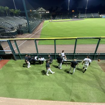 LECOM Park - Home Bullpen mid game - Stadiums & Arenas Near Me - Bradenton, Florida LECOM Park - Home Bullpen mid game - Stadiums & Arenas Near Me - Bradenton, Florida