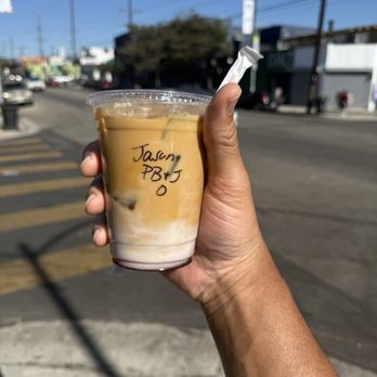 Good Friend Coffee - PB&J Latte - Coffee & Tea Near Me - Los Angeles, California Good Friend Coffee - PB&J Latte - Coffee & Tea Near Me - Los Angeles, California