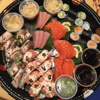 Sakai Sushi Bar - I love the presentation of our take out order! - Japanese Near Me - Spruce Grove, Alberta Sakai Sushi Bar - I love the presentation of our take out order! - Japanese Near Me - Spruce Grove, Alberta