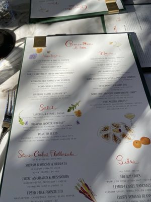 Menu photo 2 Clementine Yountville, CA