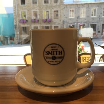 La Maison Smith - Looking out on to the patio - Desserts Near Me - Quebec City, Quebec
