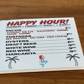La Corriente - Happy hour menu - Seafood Near Me - Coronado, California La Corriente - Happy hour menu - Seafood Near Me - Coronado, California