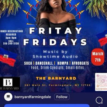 The Barnyard - Online flyer - Soul Food Near Me - Farmingdale, New York