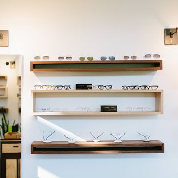 Optix Eye Care - Optical Shelves post remodel by Pride & Archive. Photo by Rachael McIntosh - Optometrists Near Me - Weaverville, North Carolina Optix Eye Care - Optical Shelves post remodel by Pride & Archive. Photo by Rachael McIntosh - Optometrists Near Me - Weaverville, North Carolina