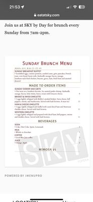 Menu photo 5 Sky Topeka, KS