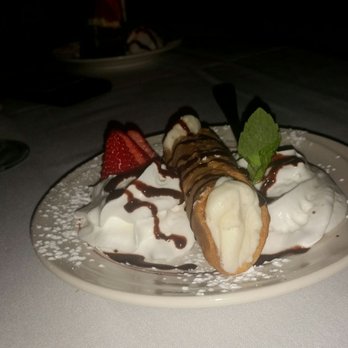 Villa Ravenna Fine Dining - The cannoli was spectacular! - Italian Near Me - Tulsa, Oklahoma