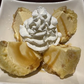 Kinja Sushi - Tempura Fried Ice Cream -- vanilla - Sushi Bars Near Me - Concord, California