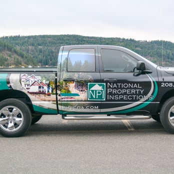 CW Wraps - National Property Inspections Truck Wrap - Advertising Near Me - Post Falls, Idaho CW Wraps - National Property Inspections Truck Wrap - Advertising Near Me - Post Falls, Idaho