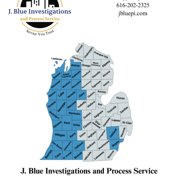 J Blue Investigations and Process Service - Michigan process service. Nationwide private investigation. - Process Servers Near Me - Grand Rapids, Michigan J Blue Investigations and Process Service - Michigan process service. Nationwide private investigation. - Process Servers Near Me - Grand Rapids, Michigan