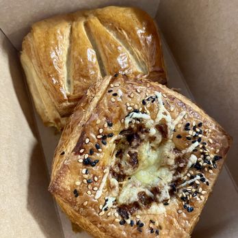Red Hen Baking - Ham and cheese croissant, caramelized onion savory croissant - Bakeries Near Me - Montpelier, Vermont