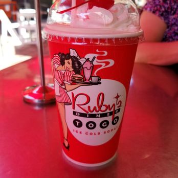 Ruby's Diner - Strawberry shake - Diners Near Me - Commerce, California Ruby's Diner - Strawberry shake - Diners Near Me - Commerce, California