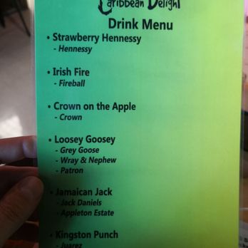 Caribbean Delight - Drink menu - Caribbean Near Me - Moncks Corner, South Carolina Caribbean Delight - Drink menu - Caribbean Near Me - Moncks Corner, South Carolina