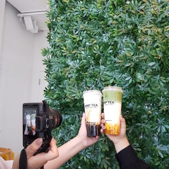 DRIP TEA - Mango matcha+brown sugar milk tea - Bubble Tea Near Me - Seattle, Washington DRIP TEA - Mango matcha+brown sugar milk tea - Bubble Tea Near Me - Seattle, Washington